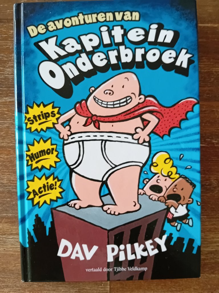 Boek De avonturen van Kapitein Onderbroek, Ophalen of Verzenden, Zo goed als nieuw