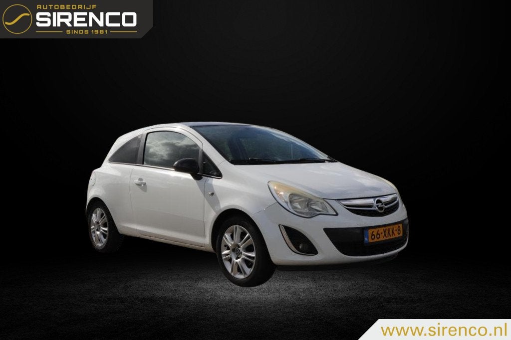 Opel Corsa 1.2 EcoFlex Anniversay Edition LPG | airco | navi, Auto's, Voorwielaandrijving, Gebruikt, Zwart, 4 cilinders