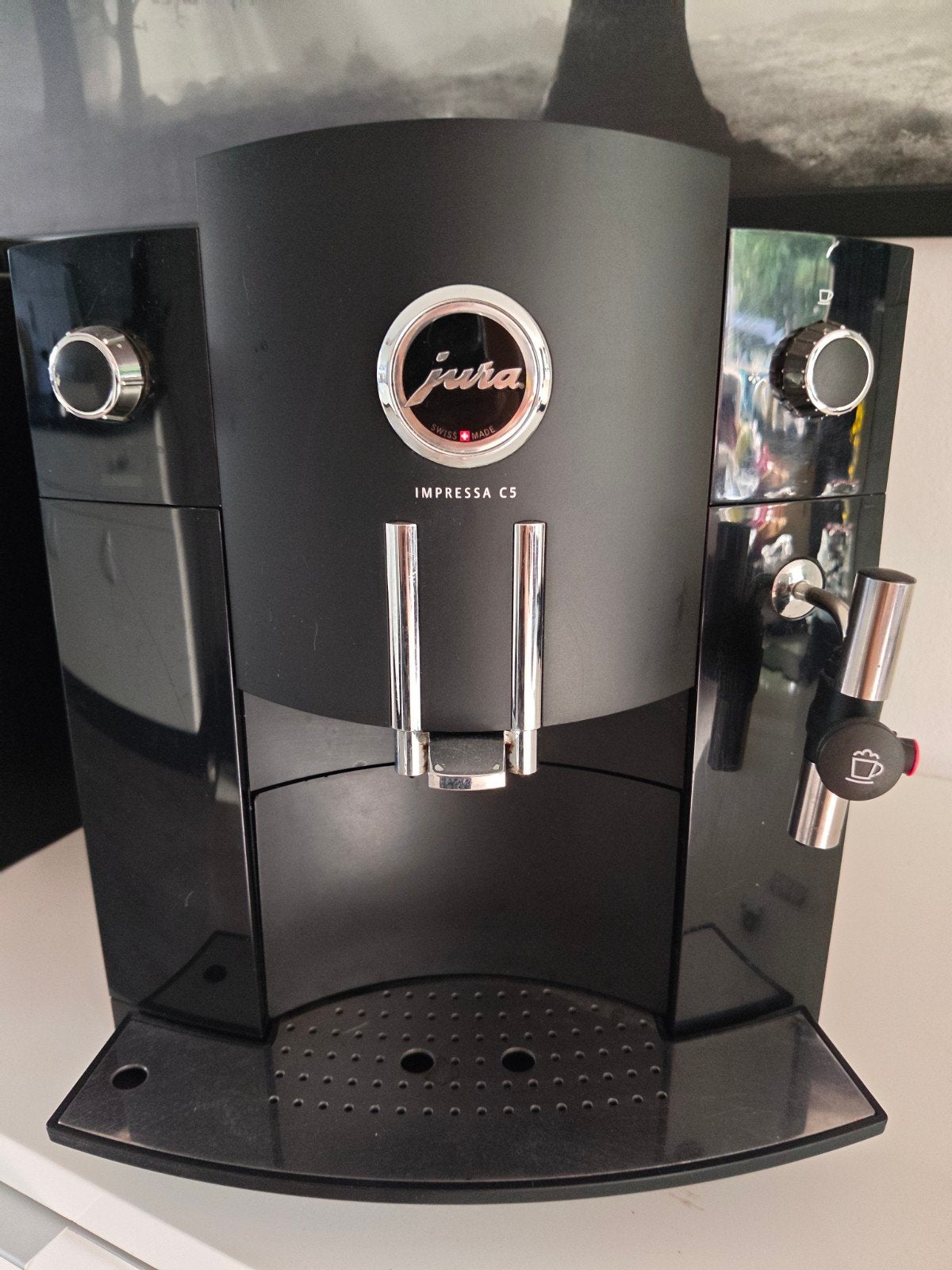 Jura Impressa C5 volautomatische koffiemachine, Ophalen of Verzenden