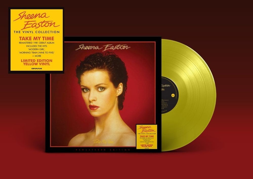 Sheena Easton - Take My Time, 12″ Yellow Vinyl Edition., LP, Geseald, 12 inch, Nieuw in verpakking