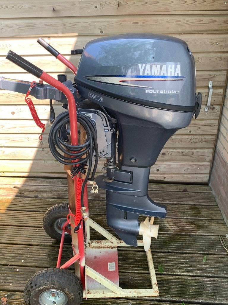 buitenboordmotor 8 PK Yamaha, Ophalen, Gebruikt, Benzine, Minder dan 5 pk