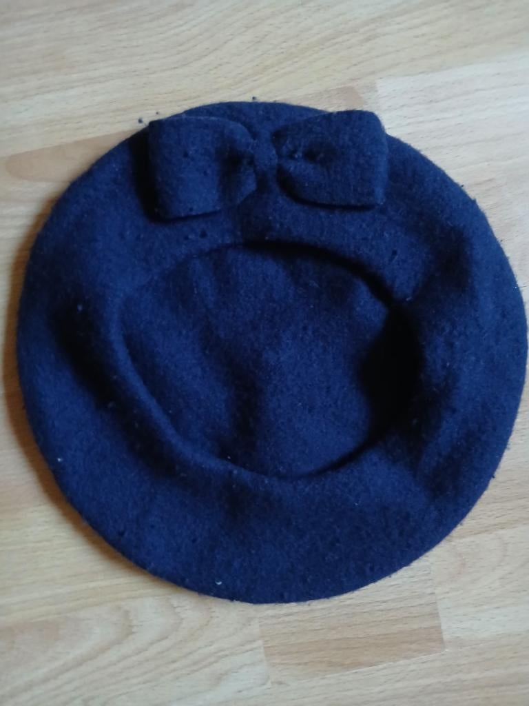 Blauwe baret, gedragen., Ophalen, Gedragen, One size fits all, Pet