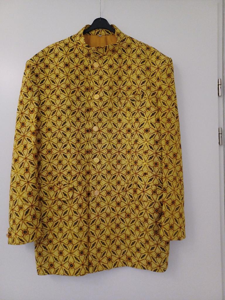 xclusief ITALIE colbert goud kerst carnaval trouwerij feest, Kleding | Heren, Kostuums en Colberts, Nieuw, Maat 52/54 (L), Ophalen