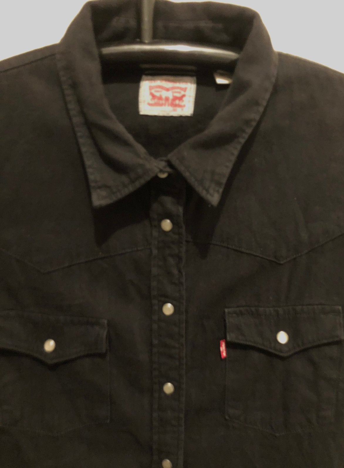 LEVIS levi’s soijkerblouse zwart s, Ophalen, Zo goed als nieuw, Maat 34 (XS) of kleiner, Zwart