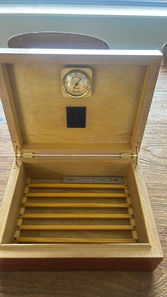 Humidor sigaren met Hygrometer, Ophalen, Gebruikt