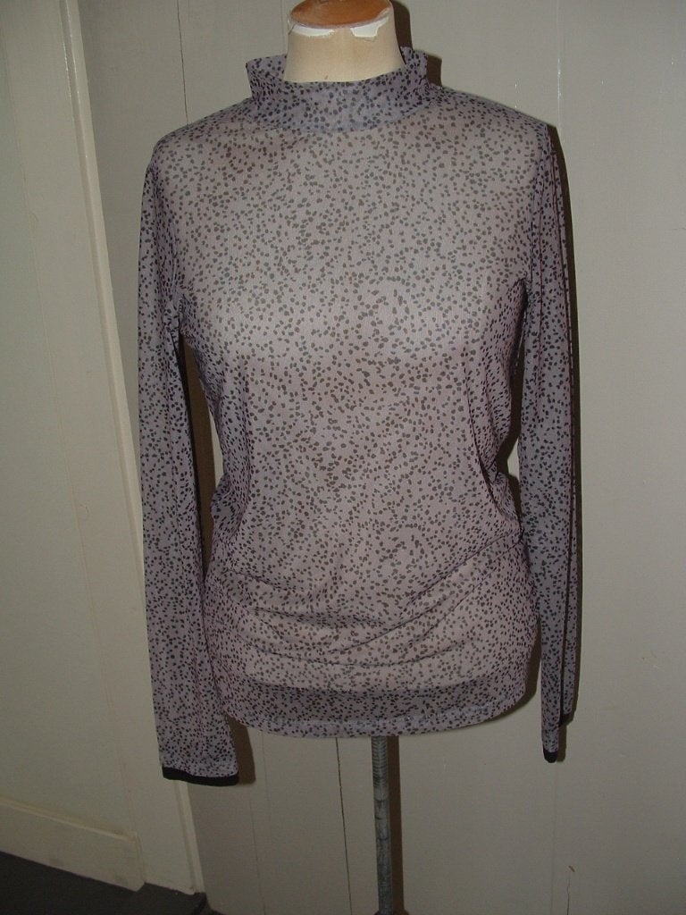 Yaya grijze mesh top maat XS, Ophalen of Verzenden, Zo goed als nieuw, Maat 34 (XS) of kleiner, Grijs