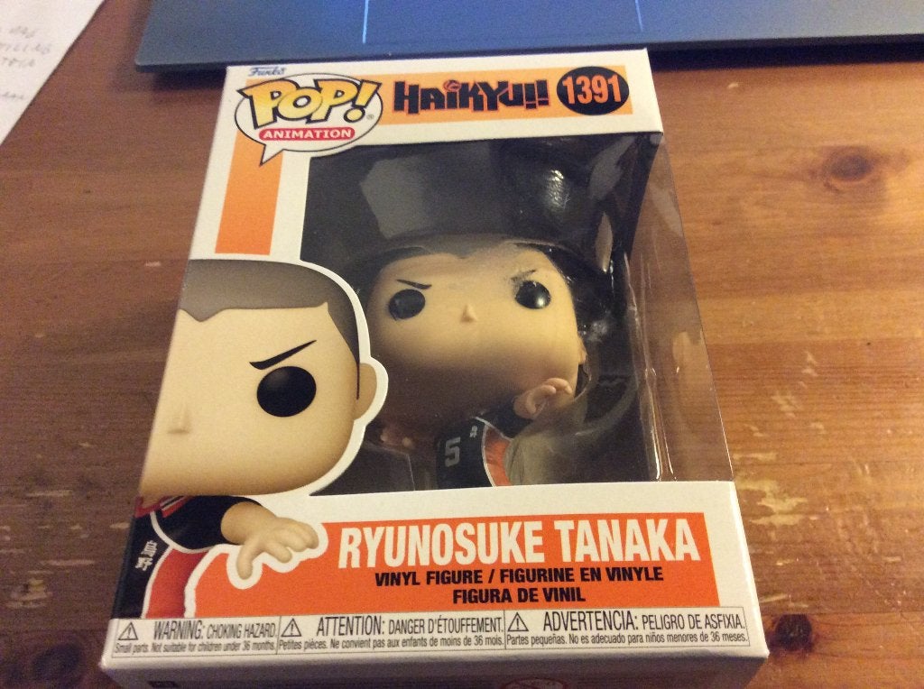 Funko Pop Haikyui! Ryunosuke Tanaka 1391. Nieuw, Ophalen of Verzenden, Nieuw