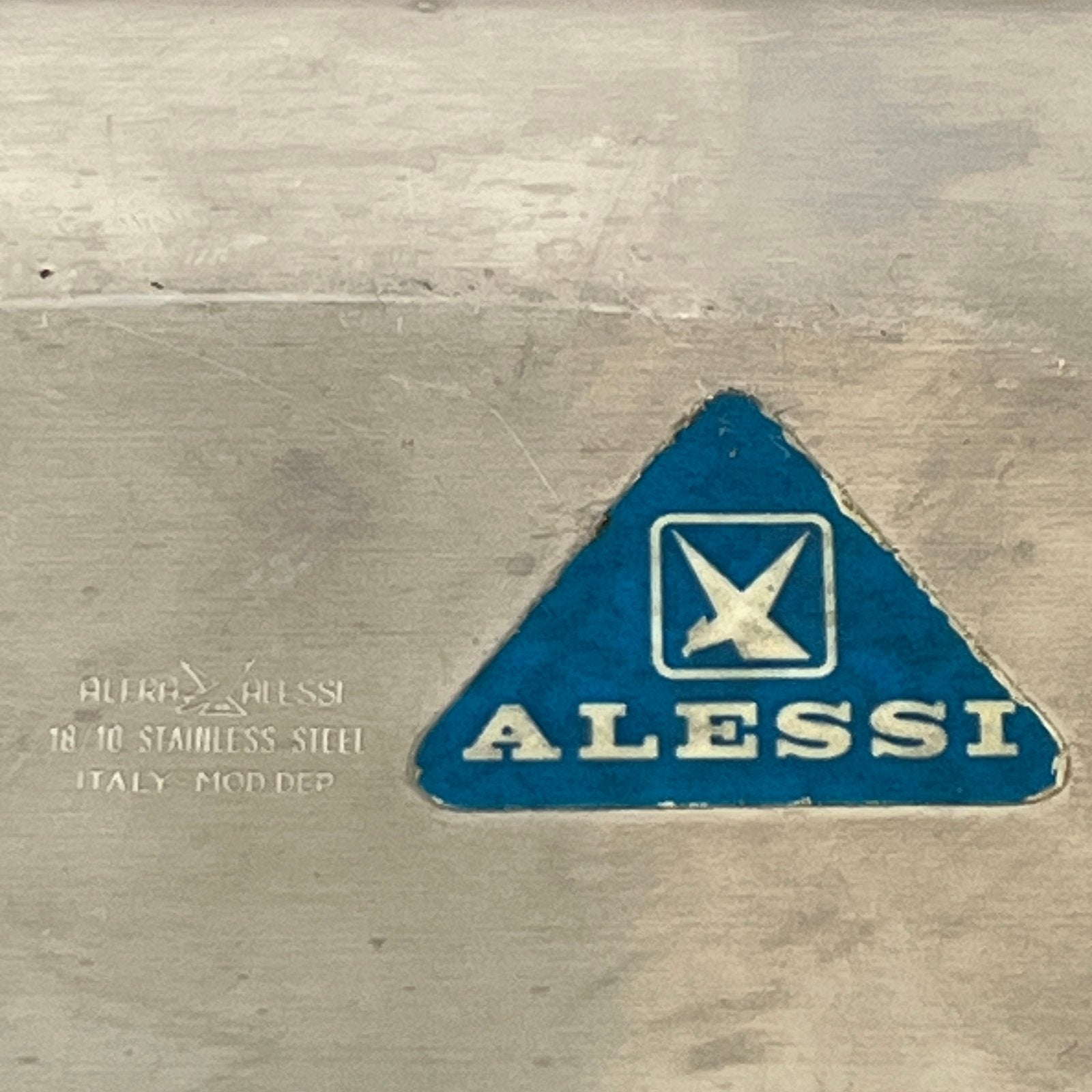 Alfra Alessi langwerpige schaal rvs, Ophalen of Verzenden