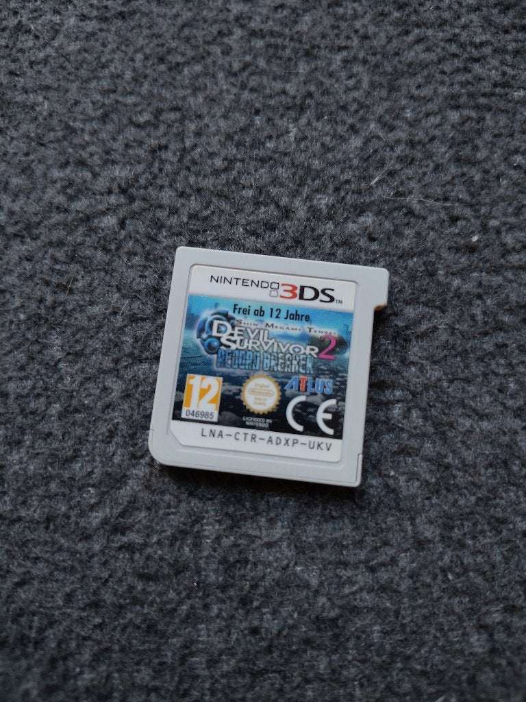 Shin Megami Tensei: Devil Survivor 2 Record Breaker 3DS game, Spelcomputers en Games, Games | Nintendo 2DS en 3DS, Gebruikt, Verzenden