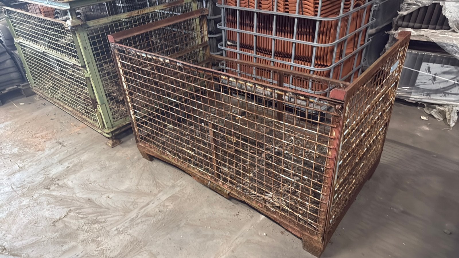 1x Stapelbare gaascontainer - leeg - zonder inhoud, 100 cm of meer, 60 cm of meer, Ophalen of Verzenden, A