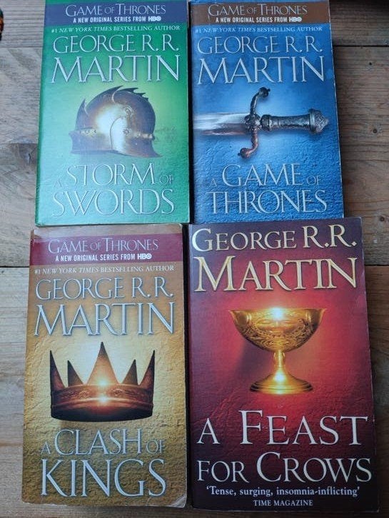 Game of Thrones Boekenreeks - George R.R. Martin, Boeken, Verzenden, Gelezen, George R.R. Martin