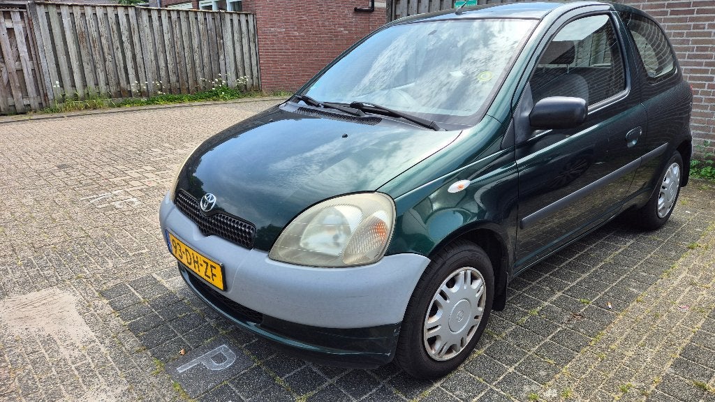 Toyota Yaris 1.0 16V Vvti 3DR 1999 Groen, Voorwielaandrijving, 4 cilinders, 400 kg, 68 pk