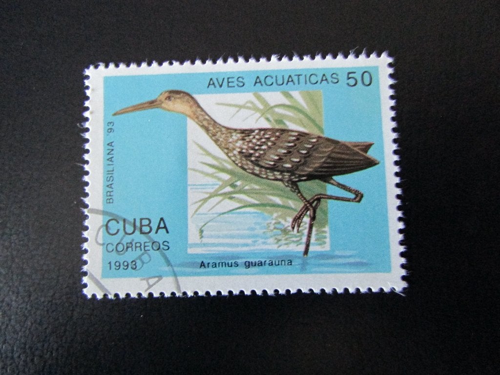 Postzegel Vogel: Huil-Vogel uit Cuba, Ophalen of Verzenden, Gestempeld, Dier of Natuur