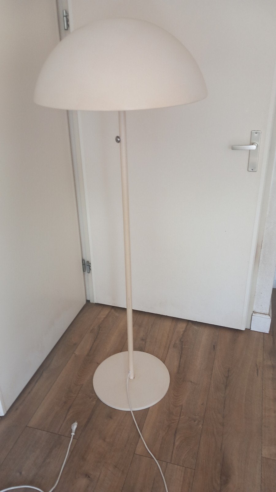 Vintage IKEA Brasa vloerlamp - Crème/Wit, Ophalen, Gebruikt