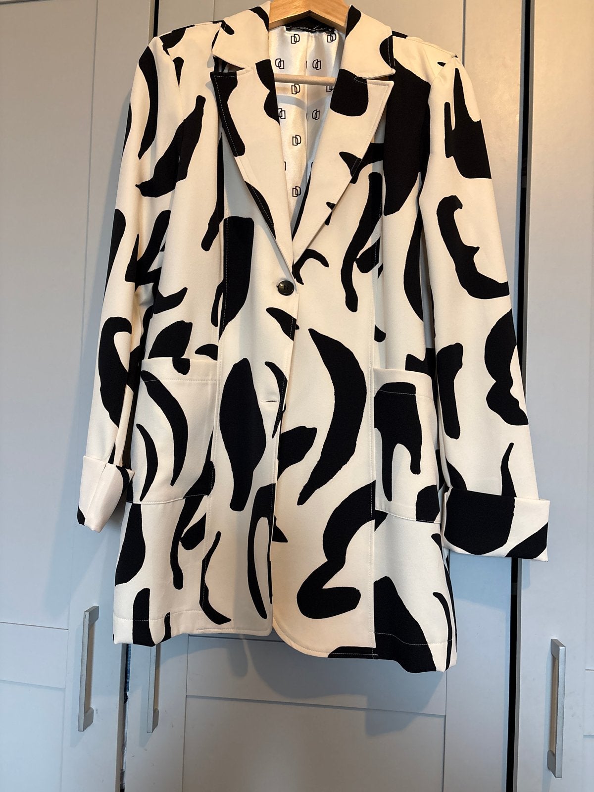 Donna Dura blazer l, Kleding | Dames, Maat 38/40 (M), Zwart, Ophalen of Verzenden, Zo goed als nieuw