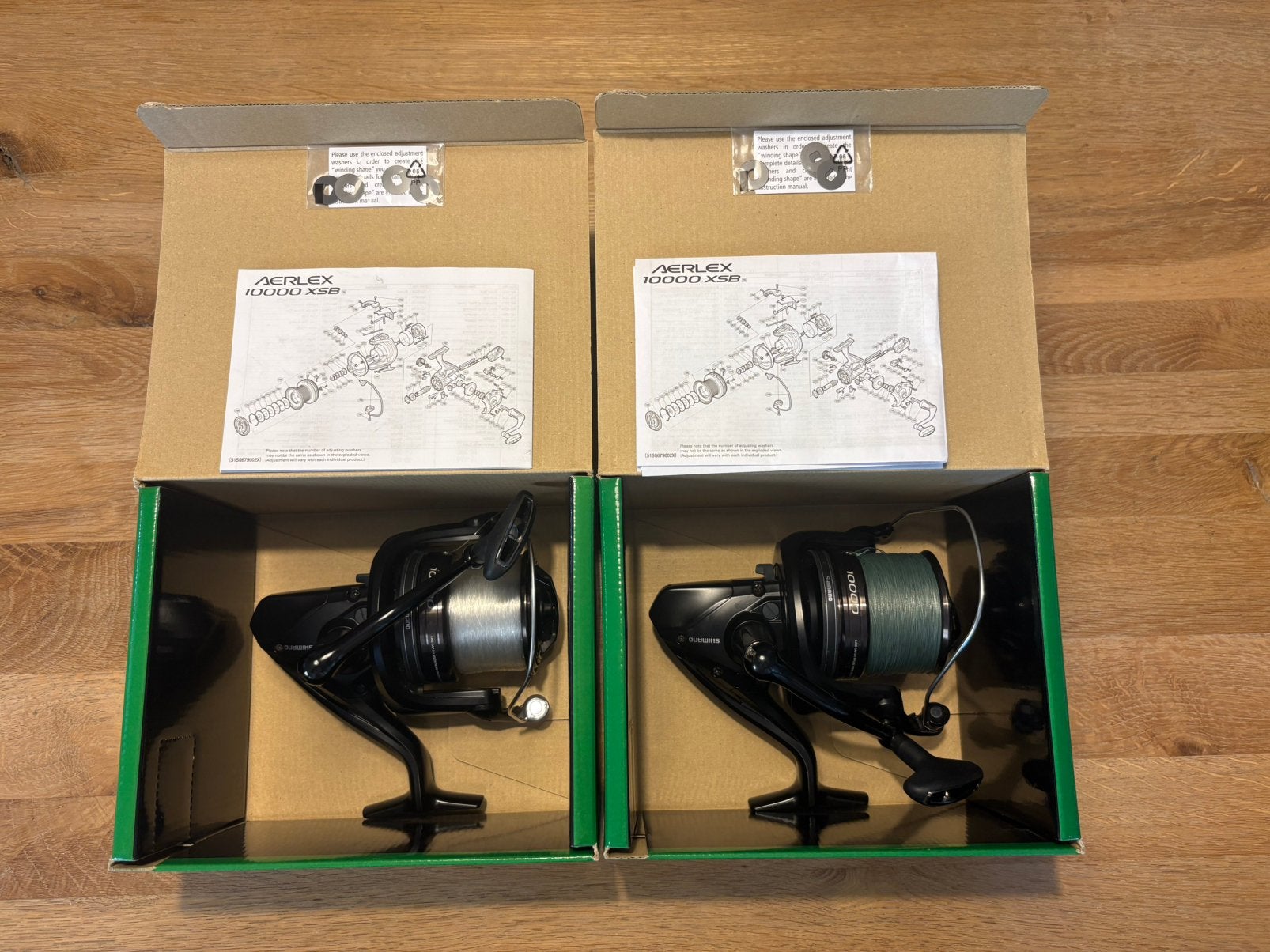 Shimano molens Aerlex 10000 XTB, Ophalen of Verzenden, Zo goed als nieuw, Molen