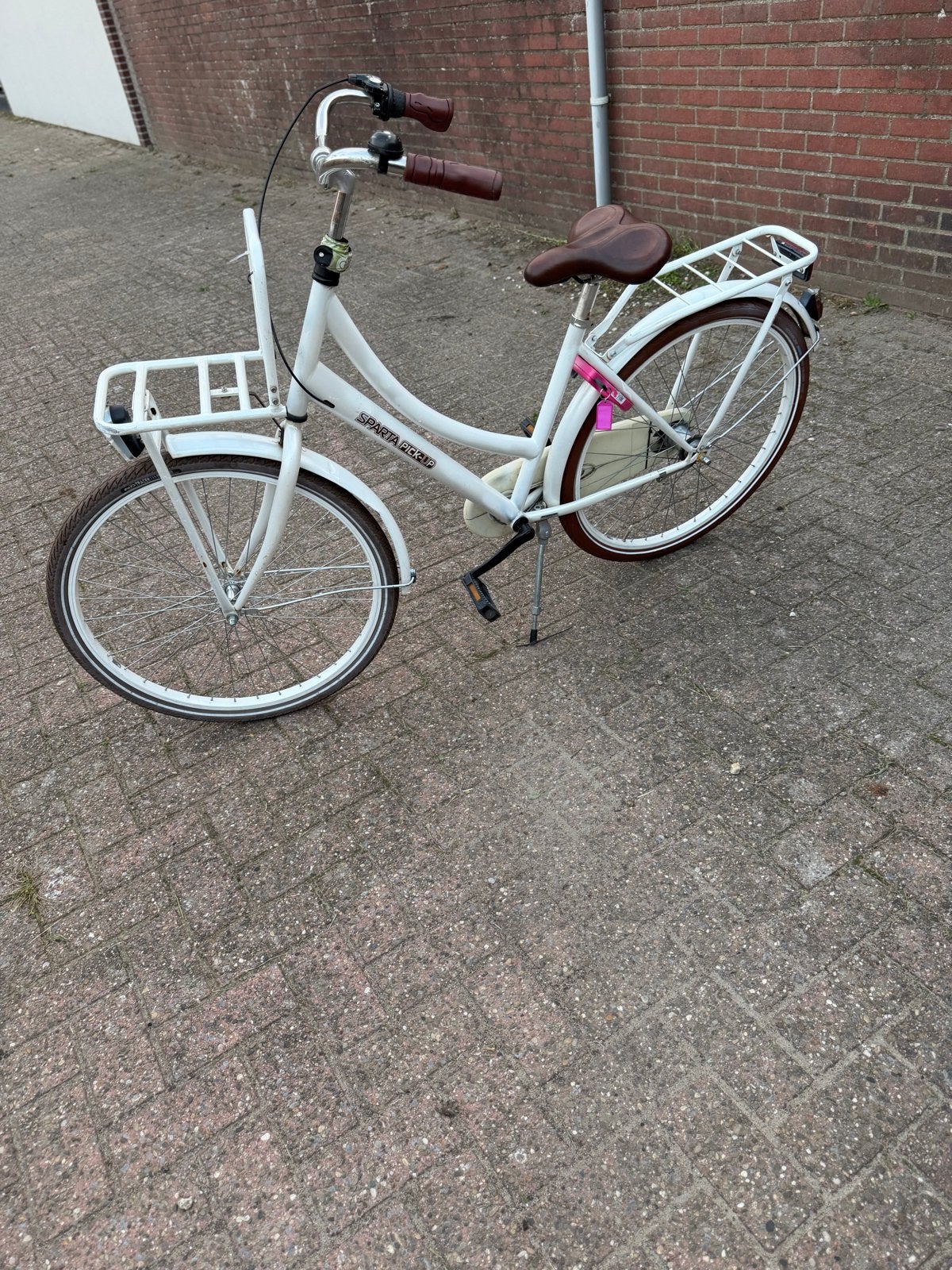 Mooie Sparta Pick-Up Damesfiets 26 inch - Wit, Ophalen of Verzenden, Gebruikt, Sparta, Versnellingen