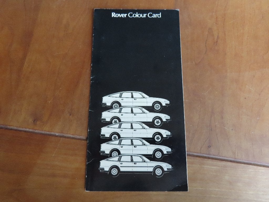 Folder Rover 2300 /S, Rover 2600S, Rover 3500 SE kleuren '82, British Leyland, Ophalen of Verzenden, Zo goed als nieuw, Overige merken