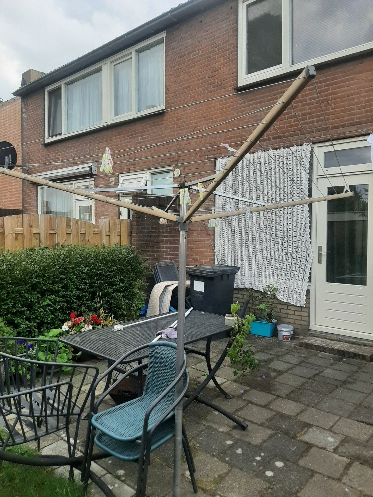 Brabantia kwaliteits droogmolen in nette staat, Tuin en Terras, Droogmolens en Wasrekken, Ophalen, Gebruikt, Droogmolen
