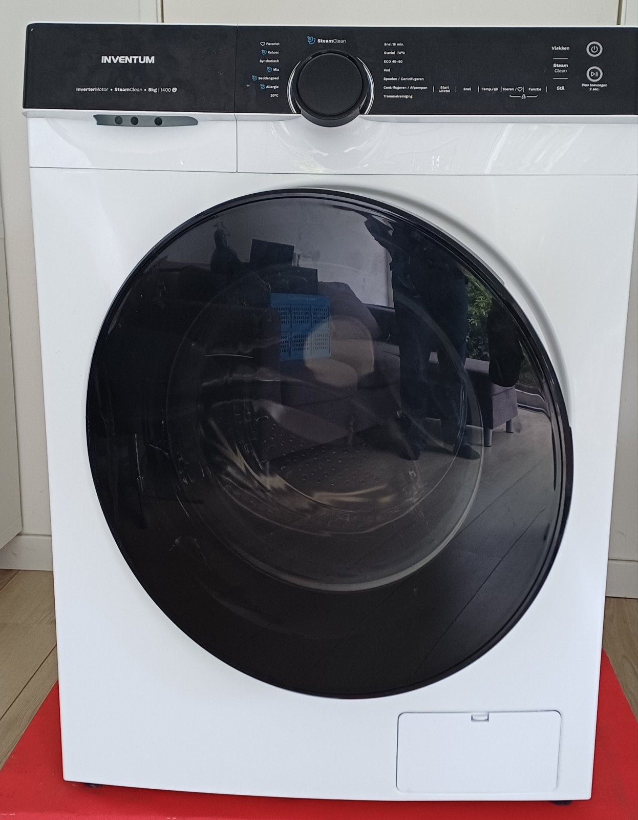 Inventum wasmachine (VWM8010W) 1400 toeren - in nieuwstaat, Witgoed en Apparatuur, 8 tot 10 kg, Ophalen of Verzenden, Zo goed als nieuw
