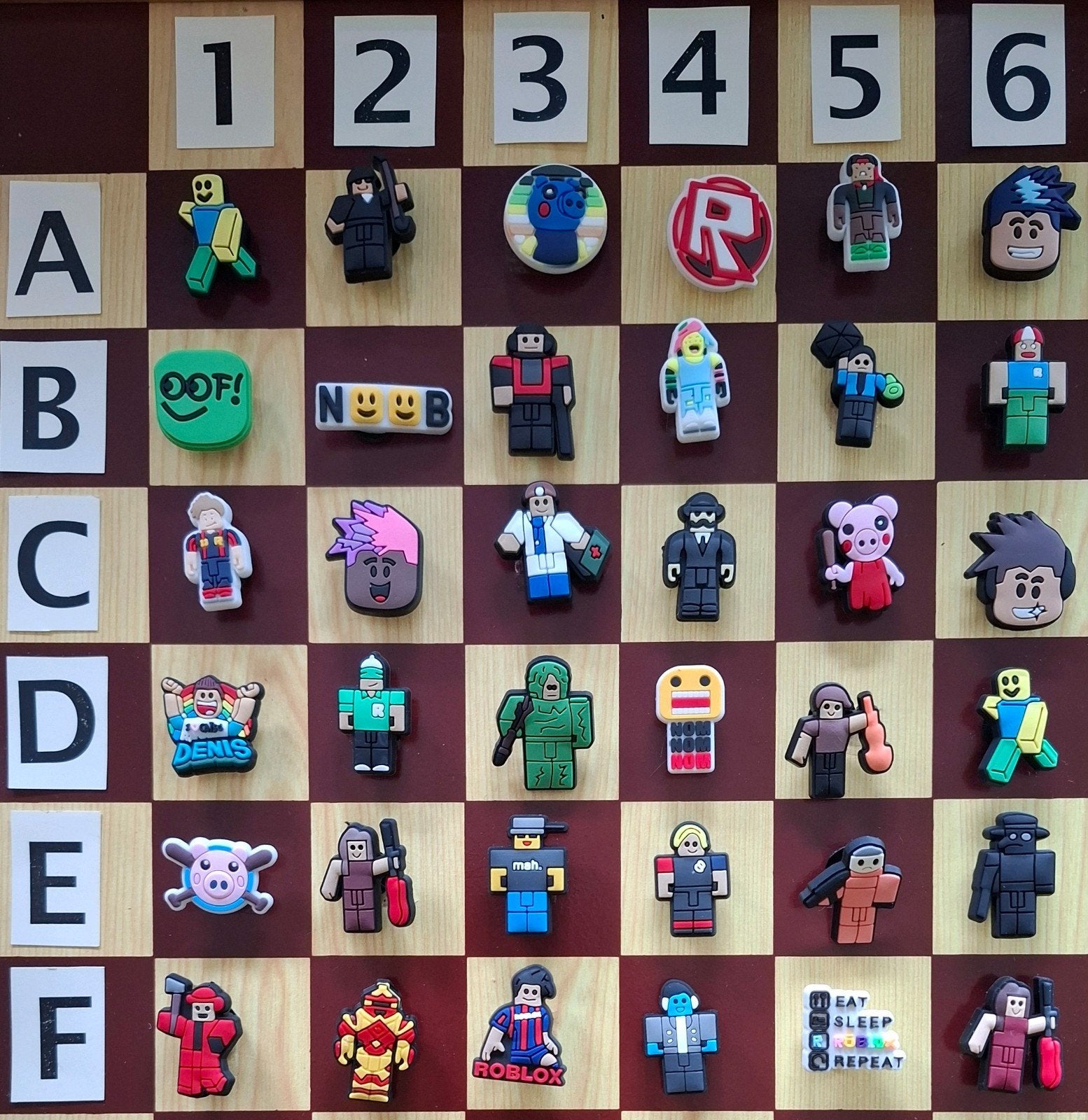 58: Roblox Schoenbedels Charms voor de Crocs, Ophalen of Verzenden, Gebruikt