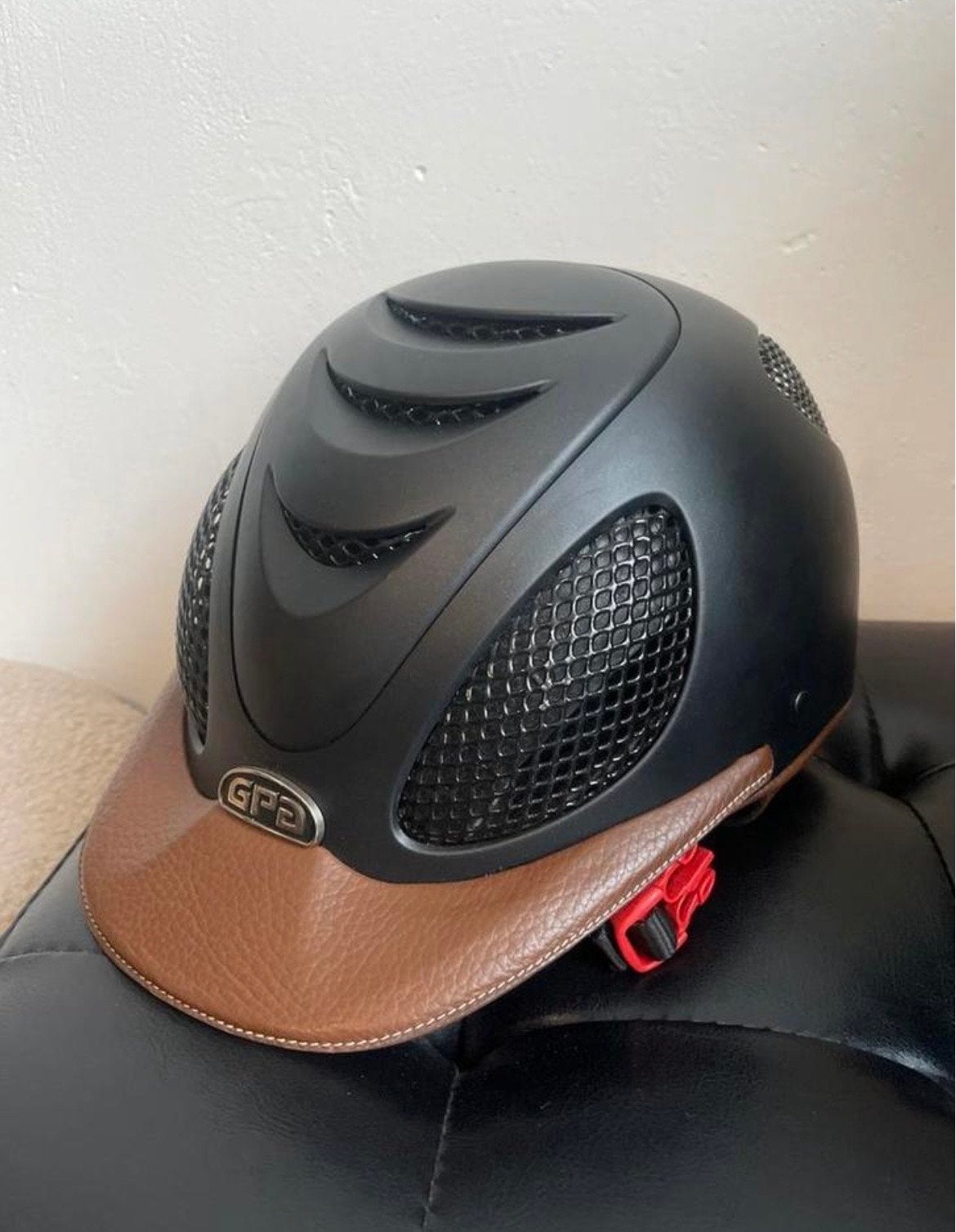 GPA Speed Air Leather, maat 56, Ophalen of Verzenden, Zo goed als nieuw, Cap