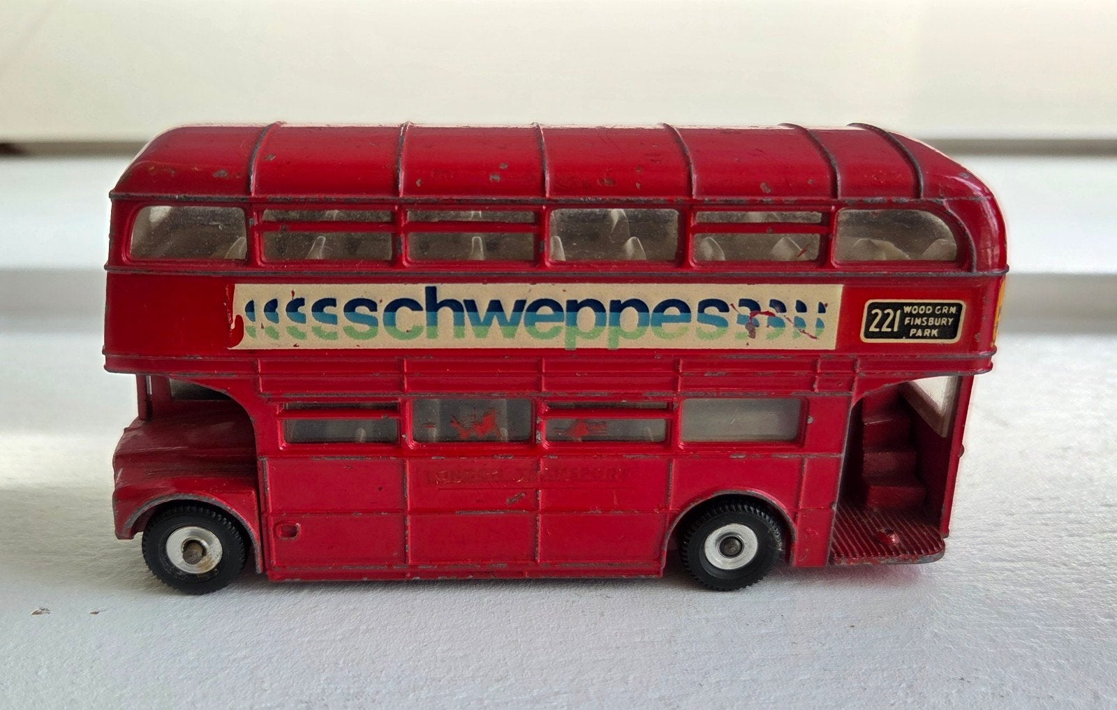 Dinky Toys Routemaster bus, Ophalen of Verzenden, Gebruikt, Bus of Vrachtwagen, Overige merken