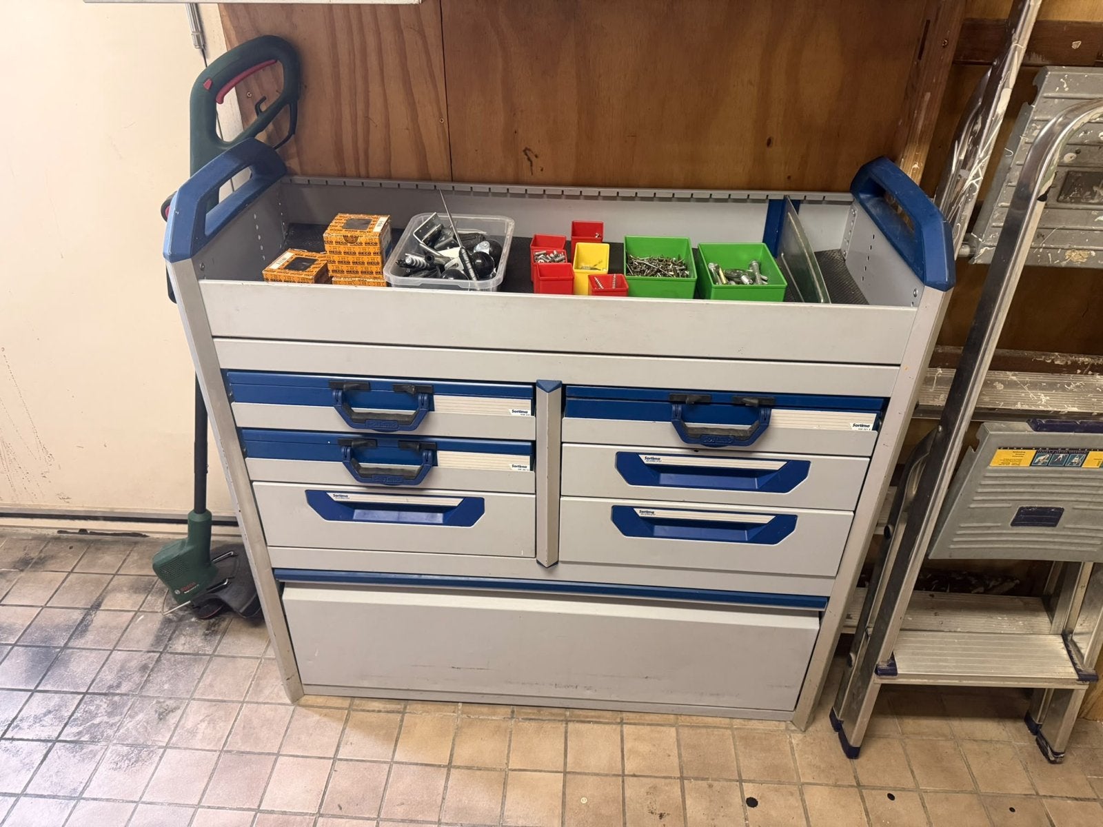Sortimo Bedrijfswageninrichting, Auto diversen, Ophalen, Gebruikt