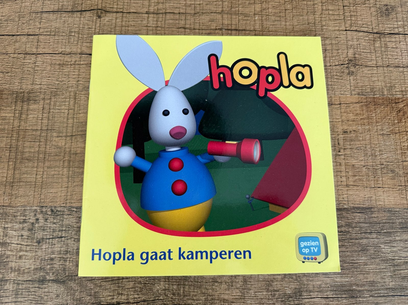Hopla gaat kamperen - Leuk kinderboekje, Gelezen, Fictie algemeen, Jongen of Meisje, Ophalen of Verzenden