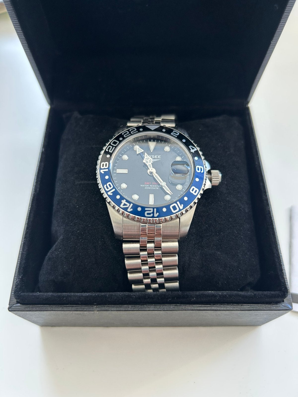 Elysee GMT pro herenhorloge, Ophalen of Verzenden, Overige merken