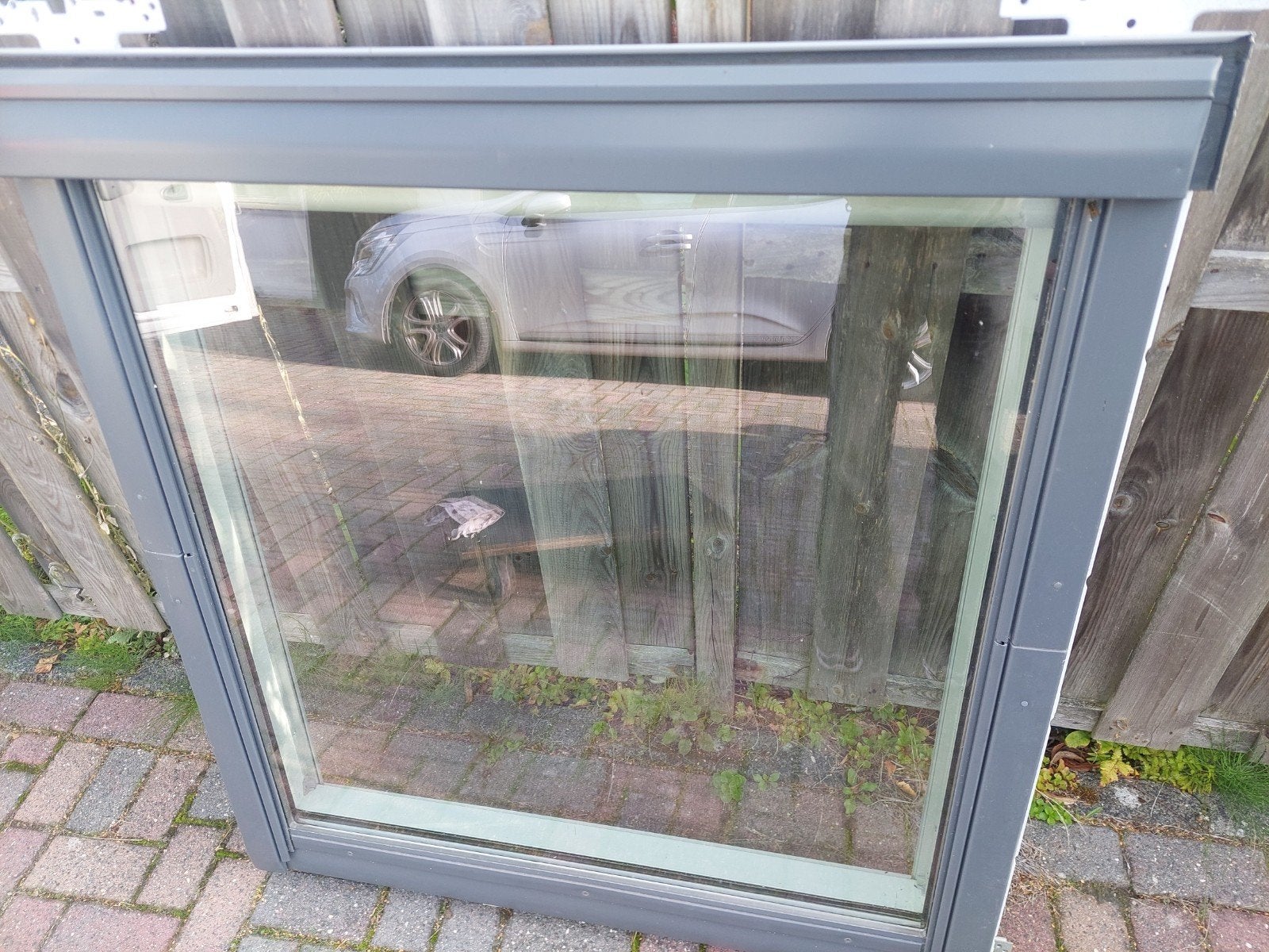 supernet velux kunststof dakraam sk06 114x118 cm rolgordijn, Ophalen of Verzenden