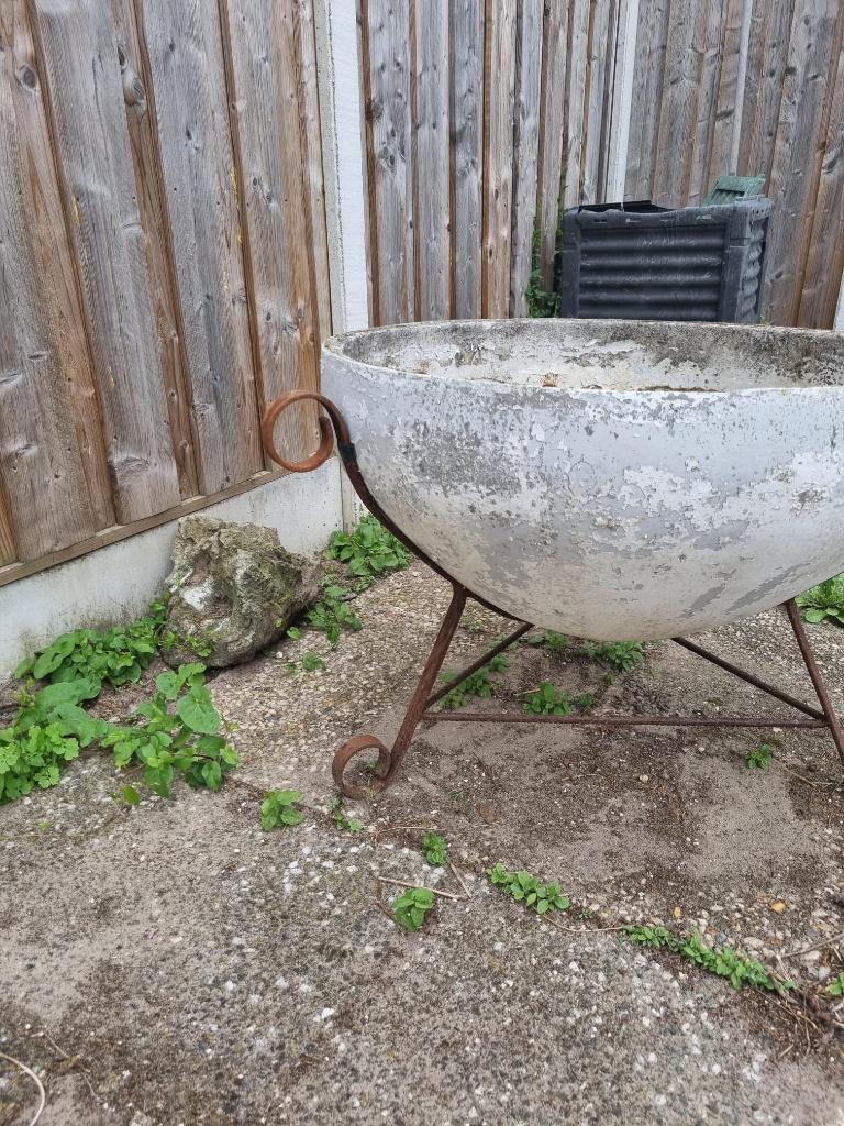 willy guhl plantenbak, Ophalen, Gebruikt, Minder dan 60 cm, Rond