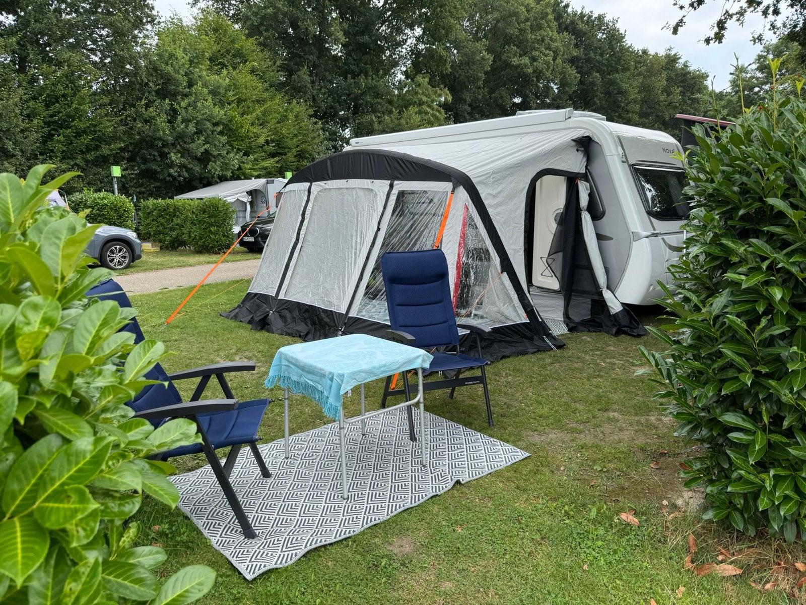 Voortent Dorema Starcamp Quick ‘n easy air 385, Ophalen, Zo goed als nieuw
