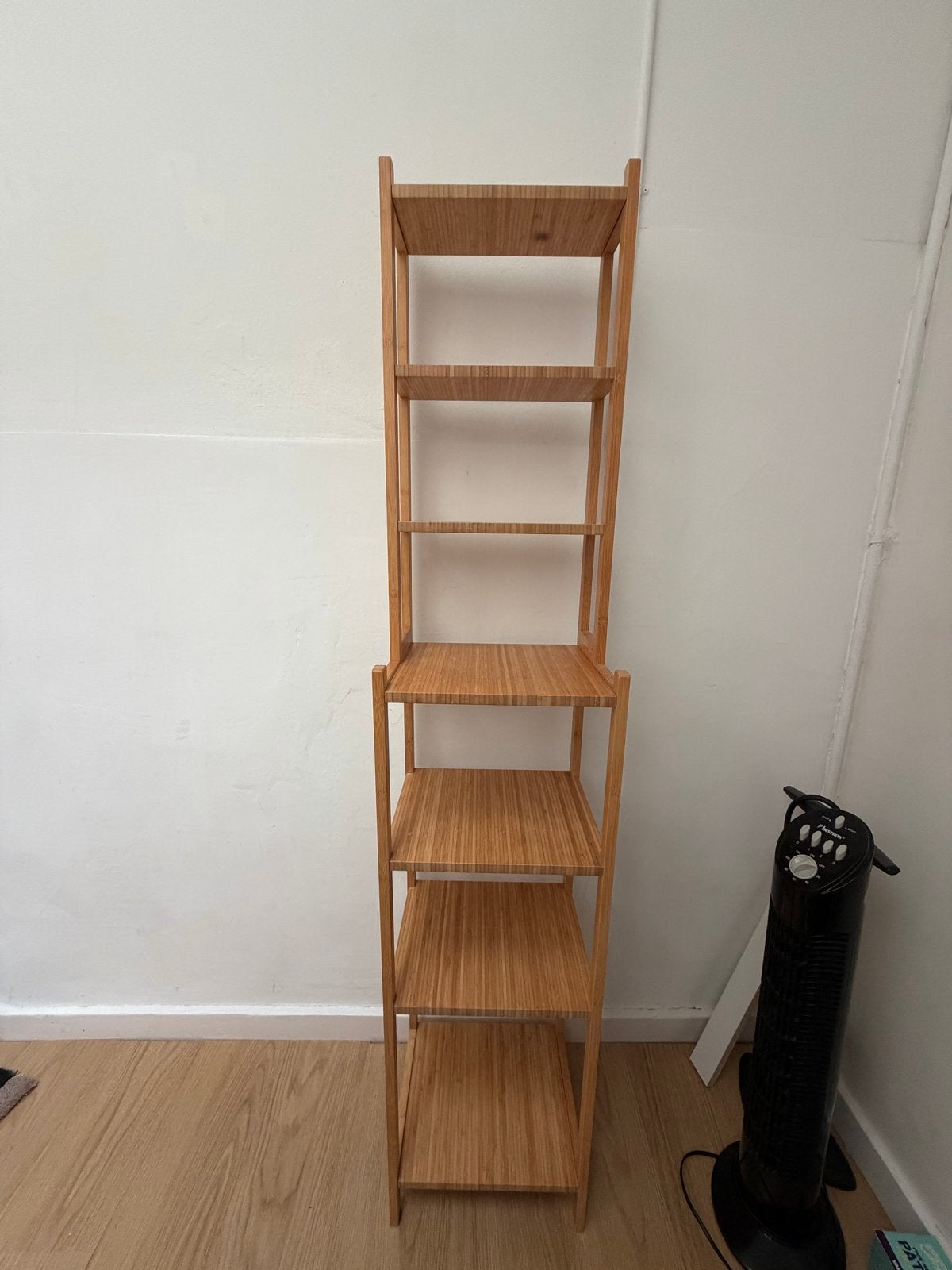 IKEA RÅGRUND Stellingkast, bamboe, Ophalen, Zo goed als nieuw