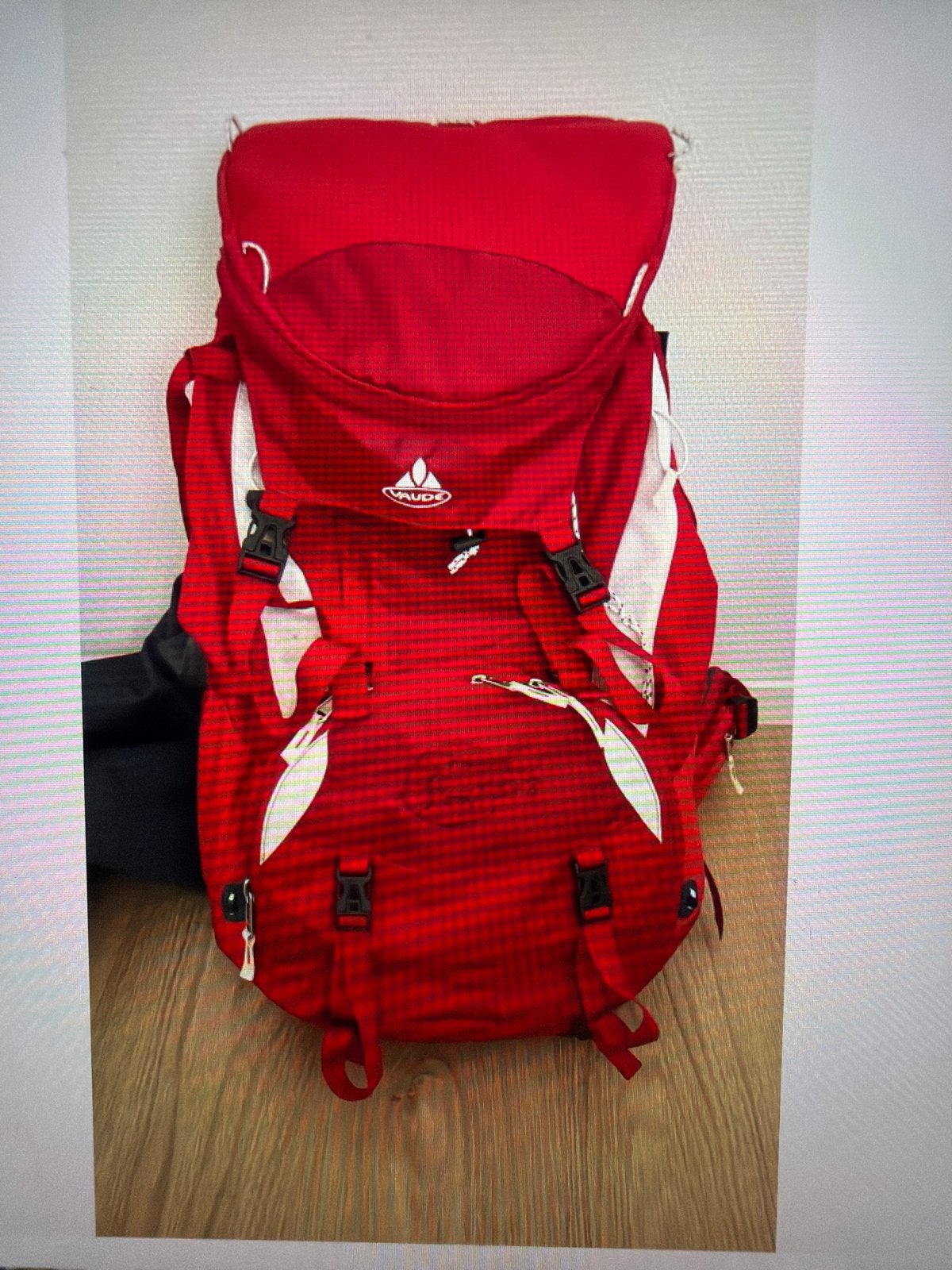 Vaude Cimone 55+8 Dames Trekking Rugzak - Rood, Ophalen, Gebruikt, Rugzak