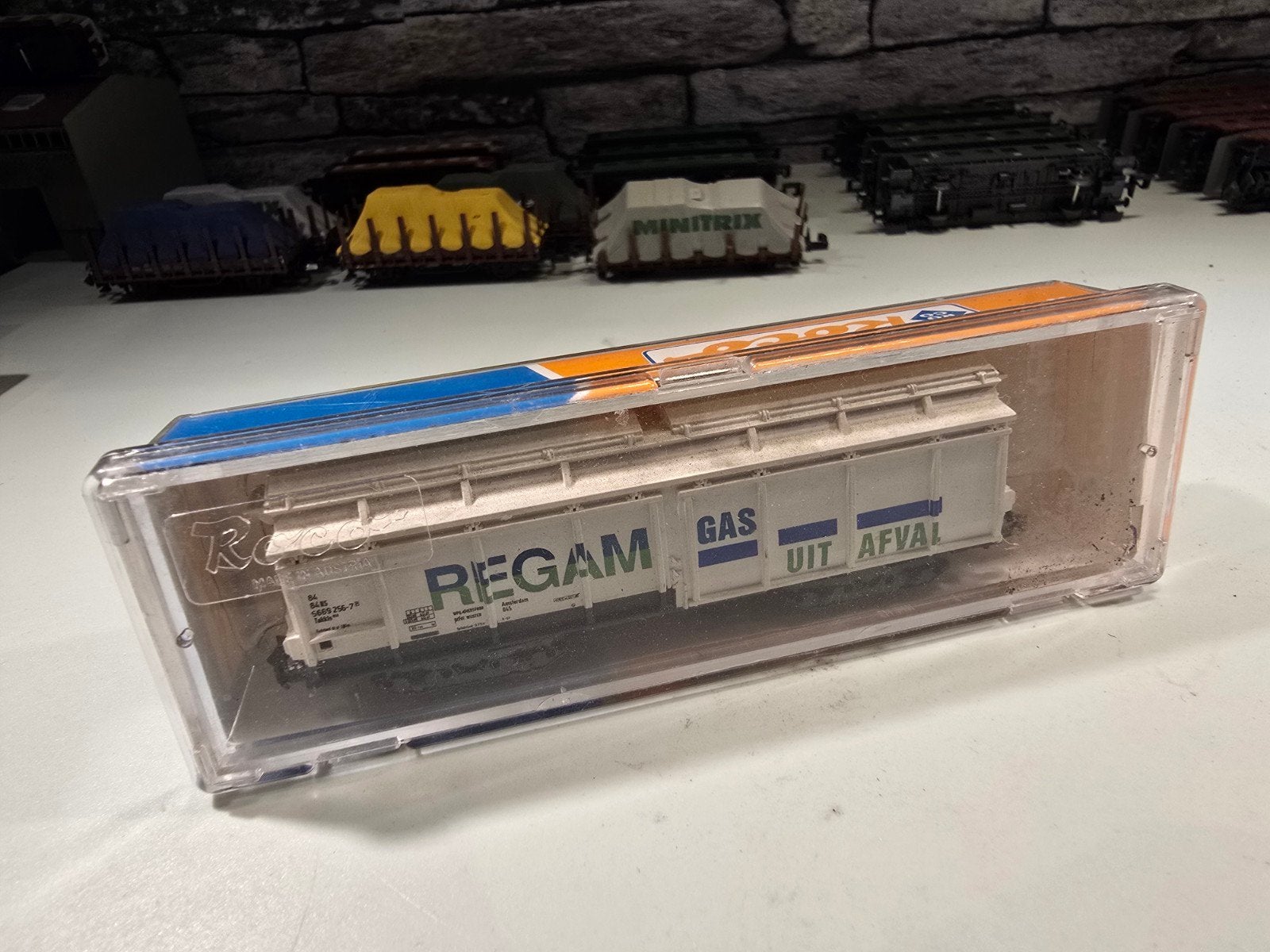 NS Regam compostwagon N spoor modeltrein 1:160, Gelijkstroom, Wagon, Ophalen of Verzenden, Roco