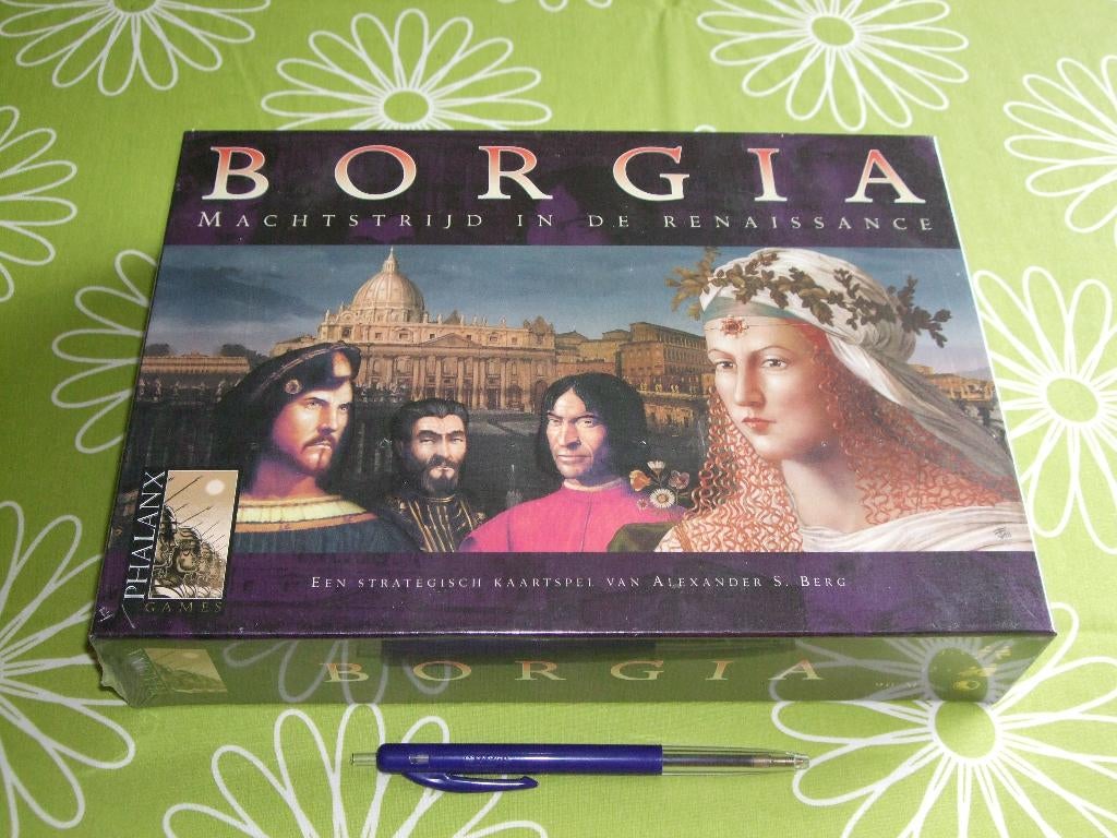 Nieuw in seal: Borgia - machtstrijd in de renaissance, Vijf spelers of meer, Ophalen of Verzenden, Nieuw