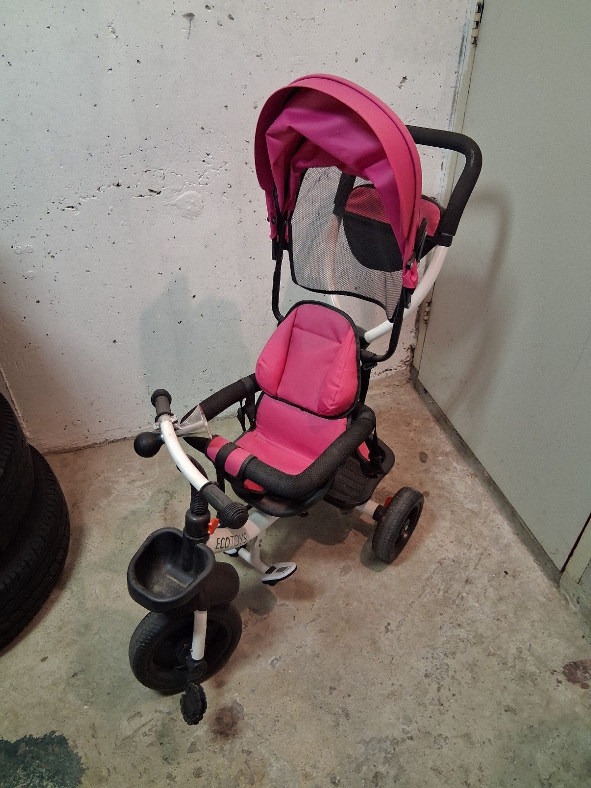 Ecotoys Driewieler kinderfiets, Ophalen