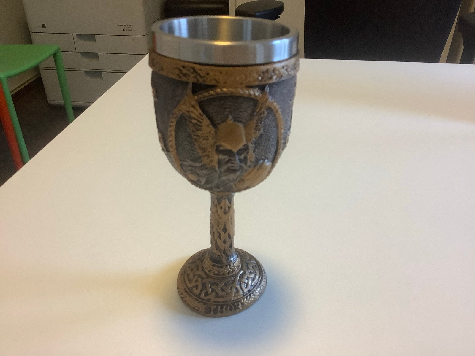 Set van 2 Viking kelken - Thor en Valkyrie / Nemesis Now, Ophalen of Verzenden, Nieuw, Fantasy