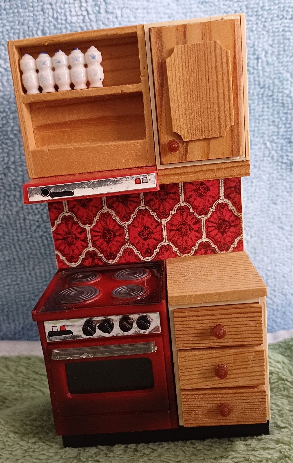 poppenhuis lundby keukendeel, Ophalen of Verzenden, Gebruikt, Poppenhuis