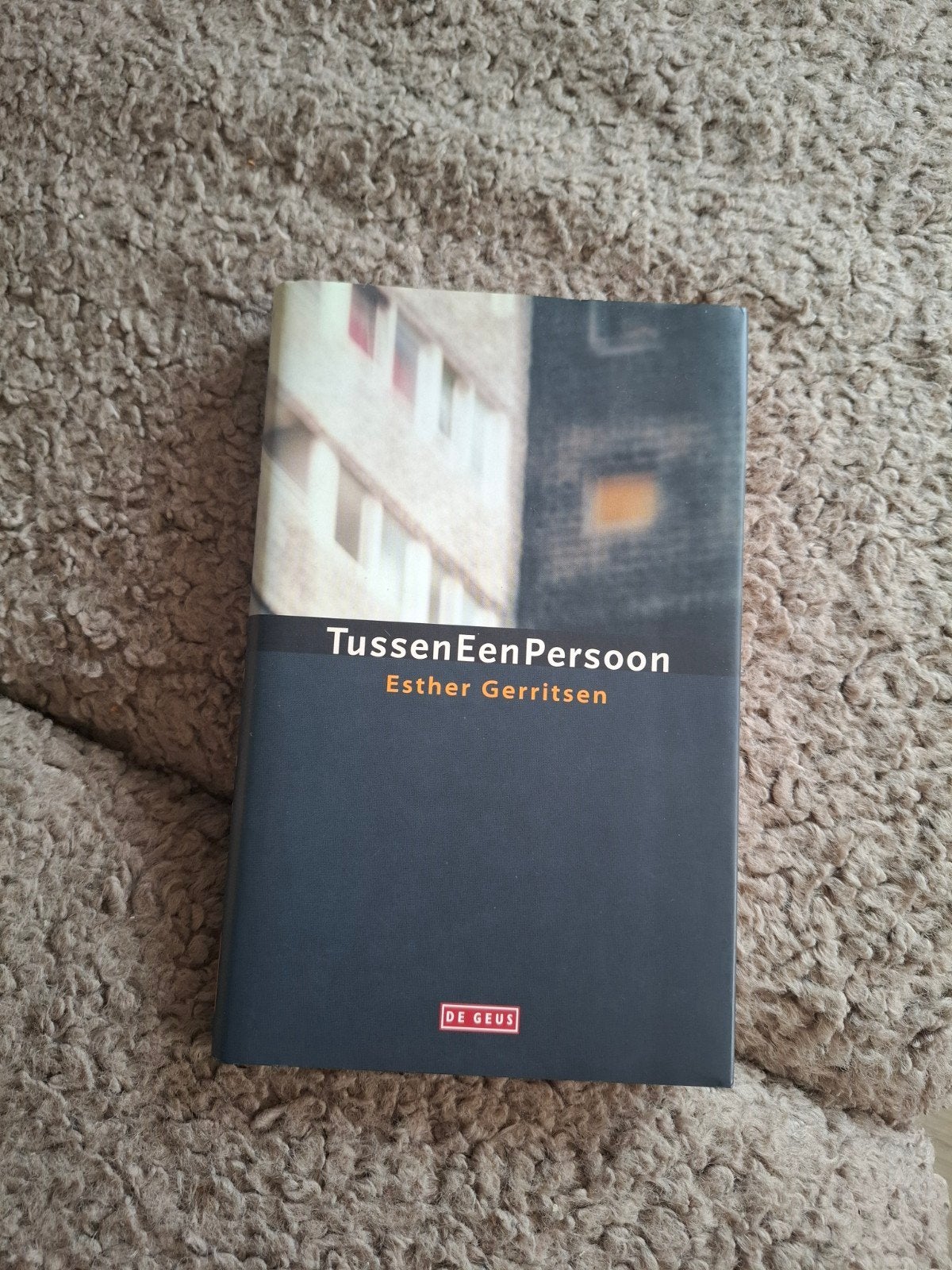 Esther Gerritsen - Tussen een persoon, Boeken, Ophalen of Verzenden, Zo goed als nieuw, Esther Gerritsen