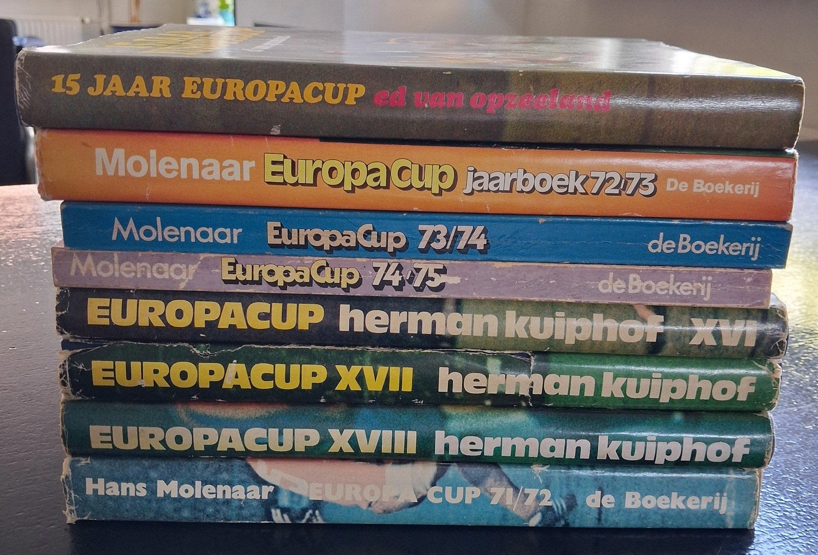 Europacup Voetbal Jaarboeken - Diverse Jaren, Ophalen of Verzenden, Gebruikt, Feyenoord, Boek of Tijdschrift