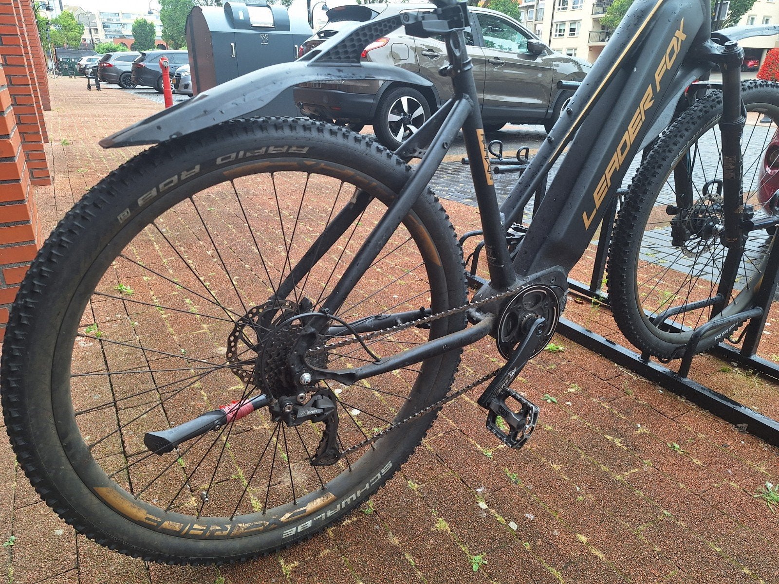Leader Fox E-bike met middenmotor en schijfremmen, Gebruikt, 55 tot 59 cm, 30 tot 50 km per accu, Ophalen