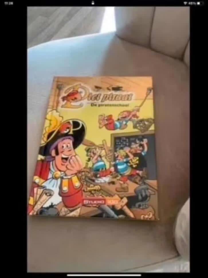 Piet piraat, Verzenden, Fictie algemeen