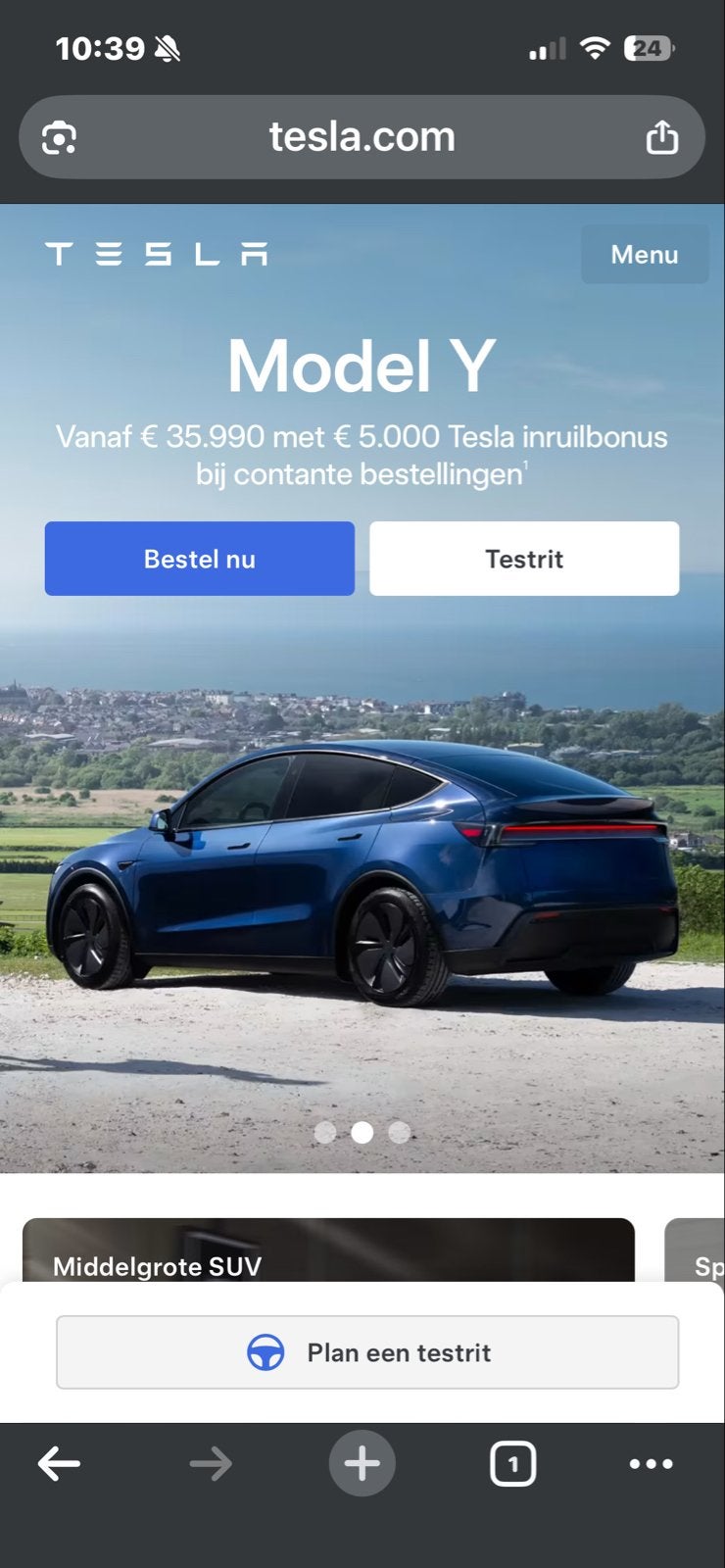 Wil je een nieuwe Tesla Model Y of Model 3 bestellen?, Ophalen of Verzenden, Nieuw