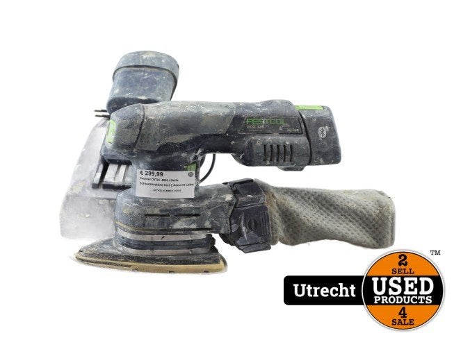 Festool DTSC 400Li Delta Schuurmachine Incl 2 Accu en Lader, Festool, Zo goed als nieuw, Support@festool.com, Festool GmbH, WertstraÃŸe 20, 
73240 Wendlingen
Germany