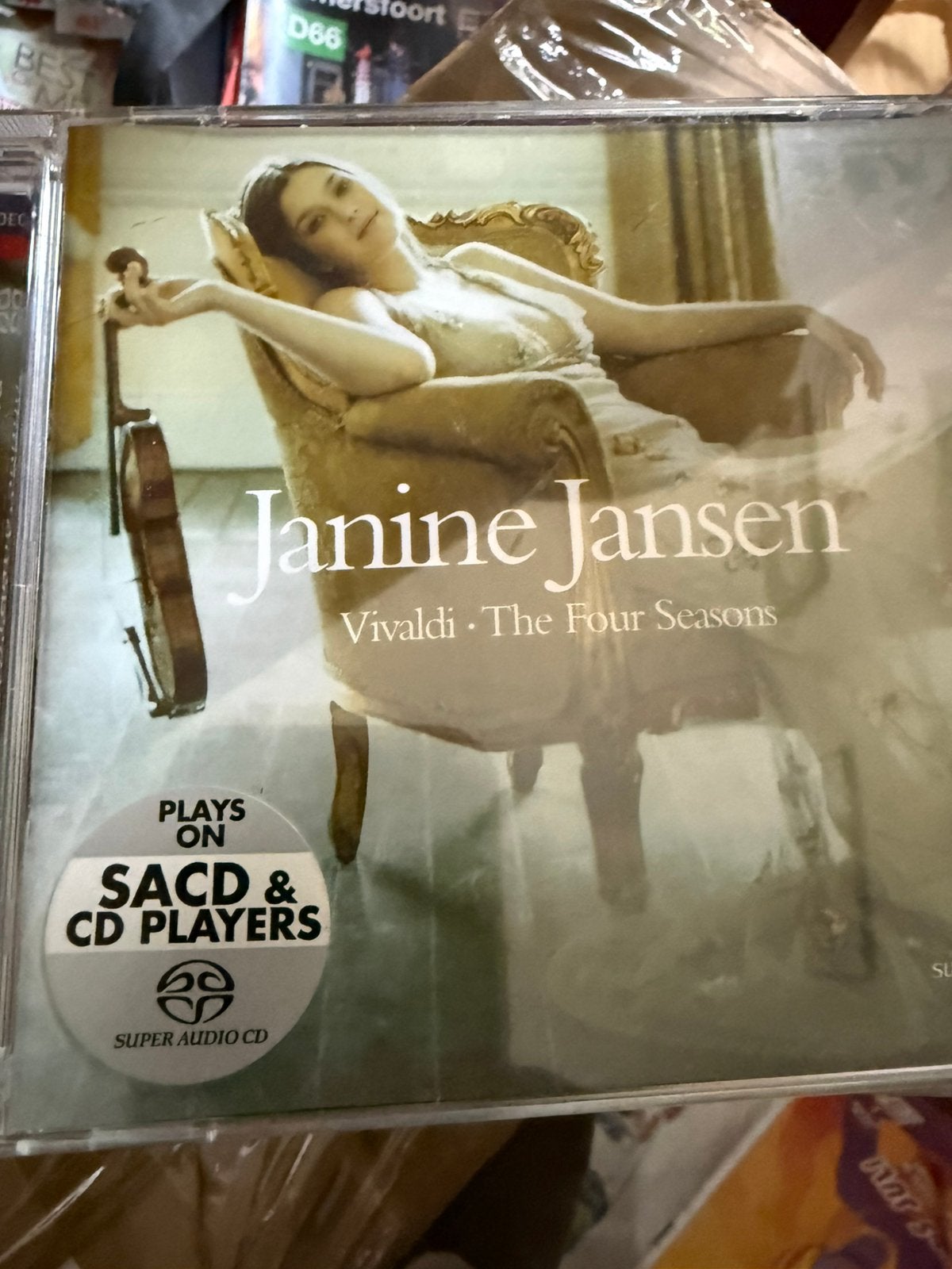 Sacd janine jansen, Ophalen of Verzenden, Barok, Zo goed als nieuw, Overige typen