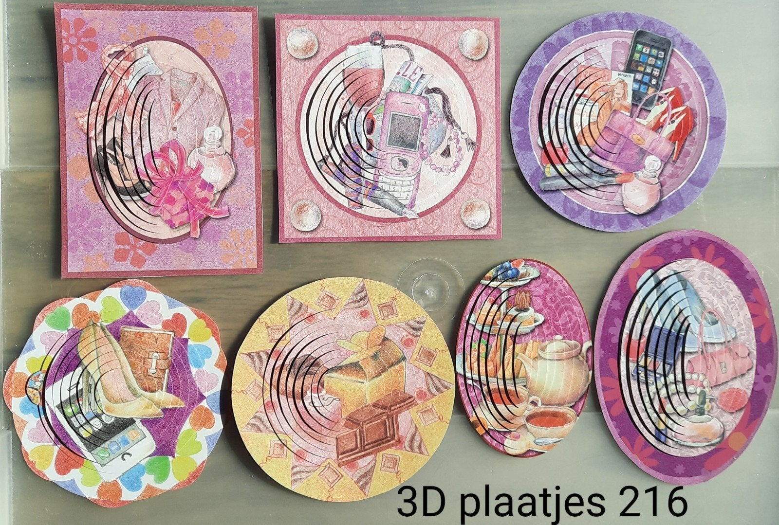 3d Plaatjes 216, Hobby en Vrije tijd, Ophalen of Verzenden, Nieuw, Overige thema's, Knipvel