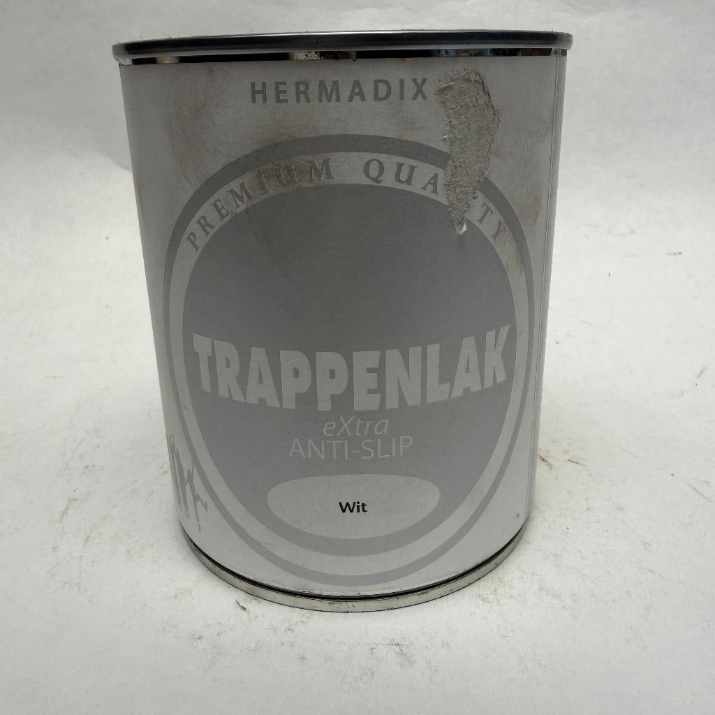 Hermadix eXtra Trappenlak Wit Lak Verf 750ml, Wit, Nieuw, Hermadix, Hermadix