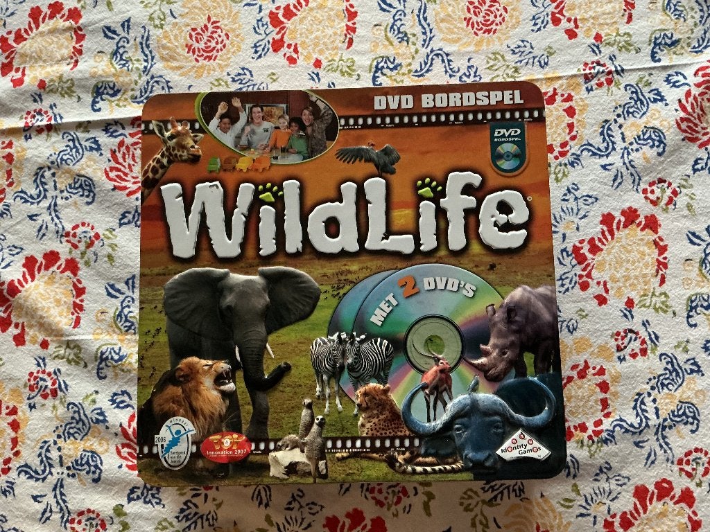 Gezelschapsspel bord spel Wildlife op safari, Hobby en Vrije tijd, Gezelschapsspellen | Bordspellen, Drie of vier spelers, Ophalen of Verzenden